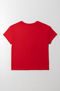 Love Short Sleeve T-Shirt Red (2)