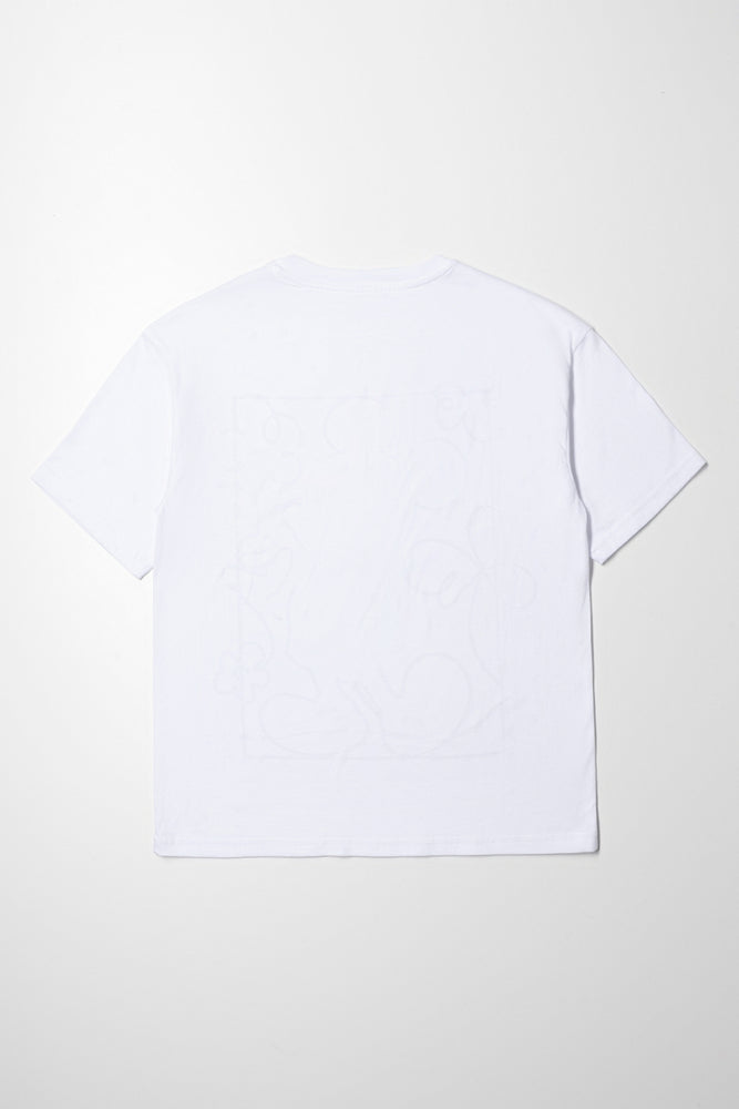 Mickey Mouse Oversized T-Shirt White (2)