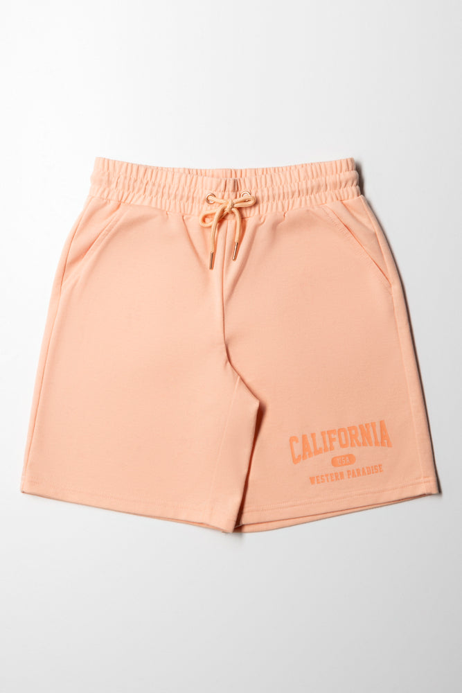 California Bermuda Short Peach