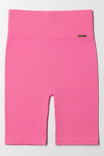 Seamless Cycle Short Pink