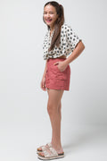 Cargo Pocket Shorts Coral (2)