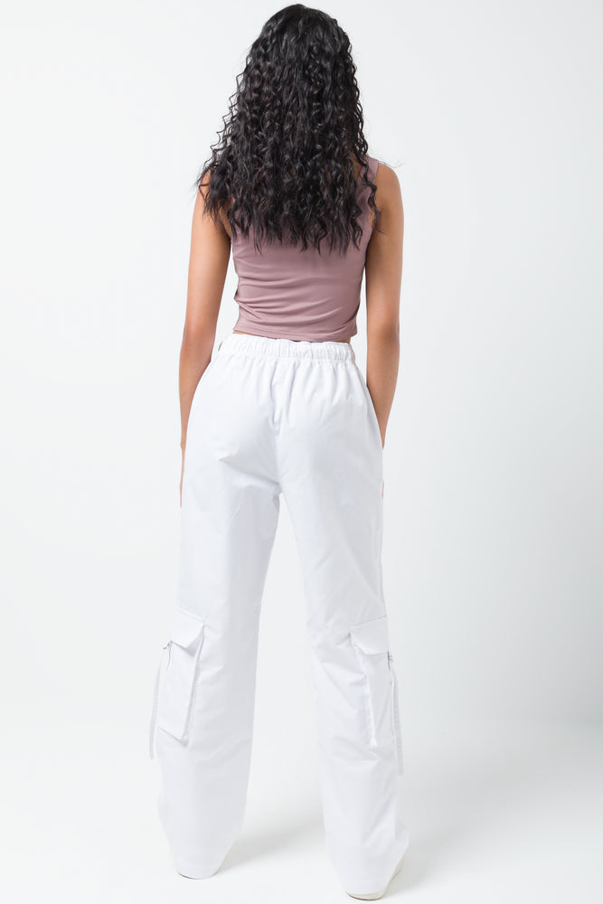 Cargo Pants White (3)