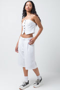 Strapless Waistcoat White (1)