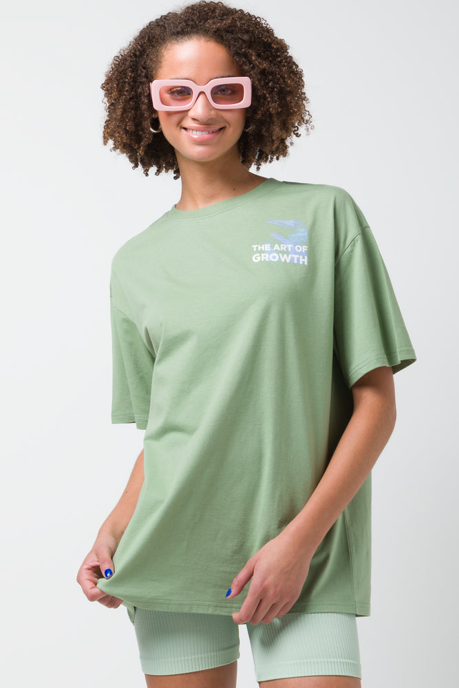 Oversized T-Shirt Green