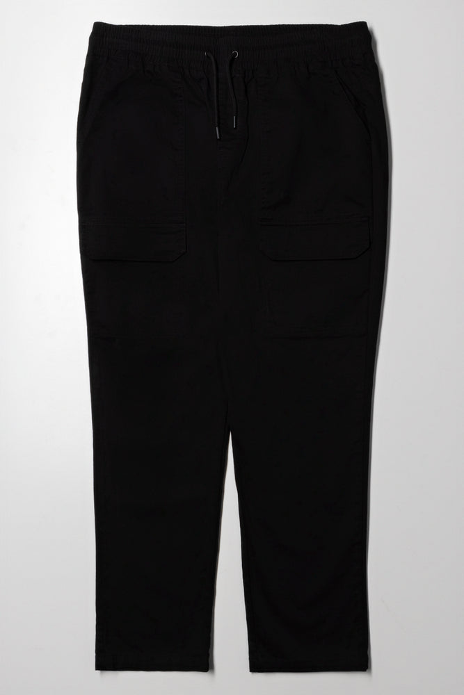 Cargo Jogger Pants Black