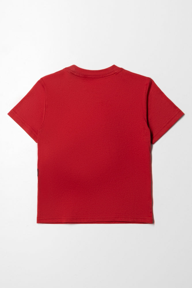 Spider-Man Short Sleeve T-Shirt Red (3)