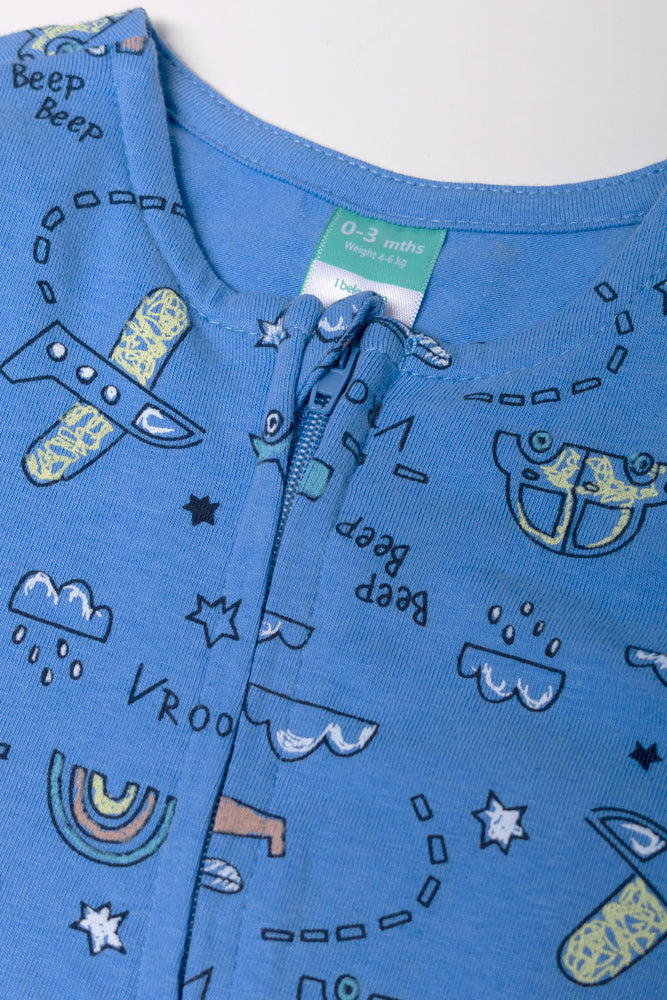 Transport Babygrow Blue