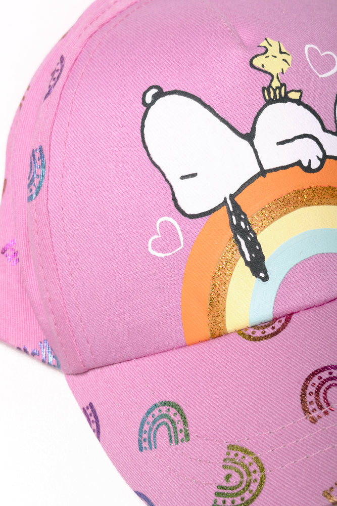 Snoopy Peak Cap Lilac