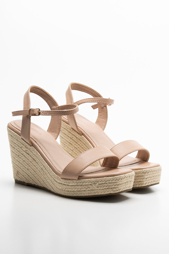 Espadrille Wedge Pink