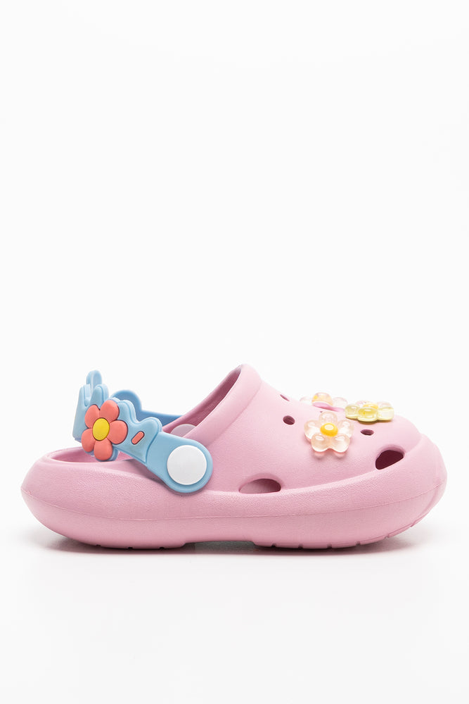 Daisy Clog Pink