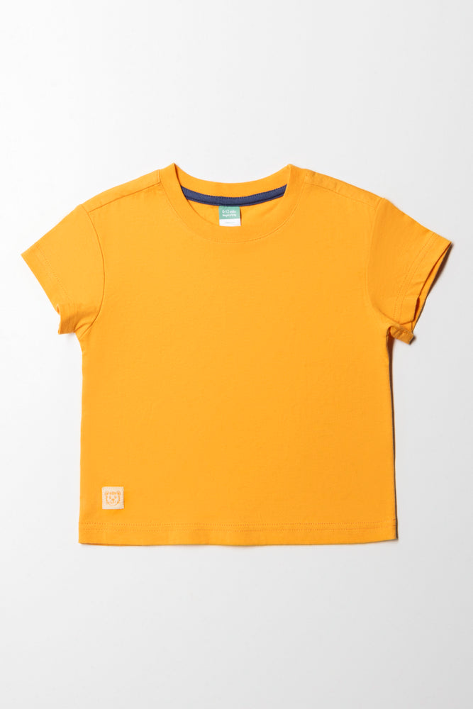 Short Sleeve T-Shirt Yellow