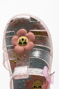 Flower Jelly Sandal Pink (4)