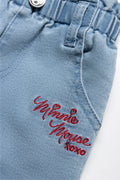 Minnie Mouse Paperbag Denim Jeans Blue (2)