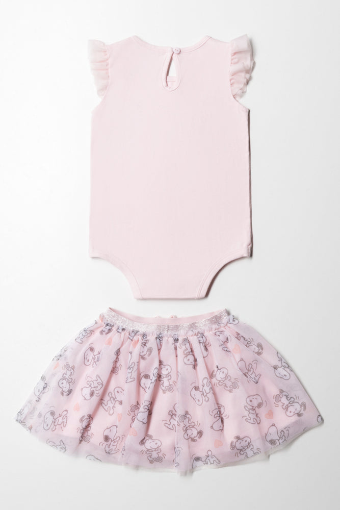 Snoopy Tutu Set Pink (5)