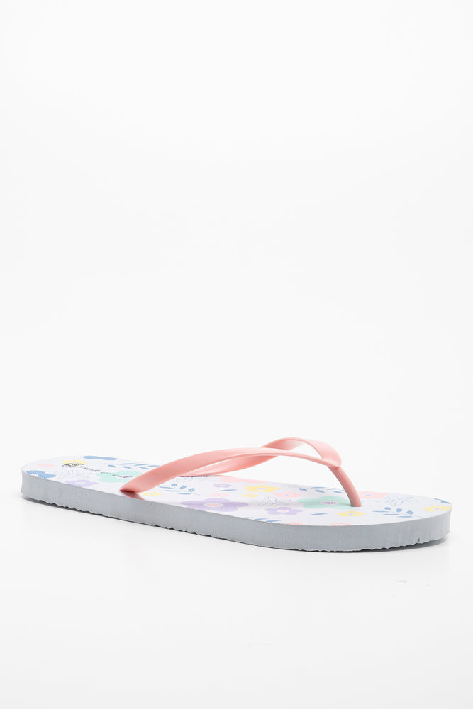 Flower Flip Flop Pink