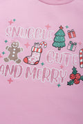 Christmas Short Set Pink (1)