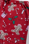 Christmas Short Set Pink (2)