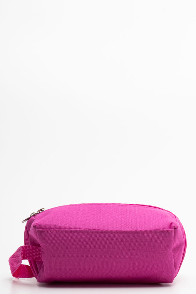 Extra Wide Pencil Bag Pink