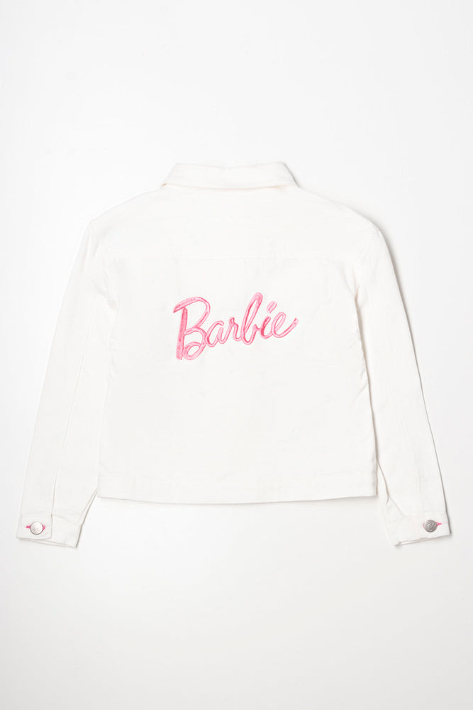 Barbie Denim Jacket Cream (4)