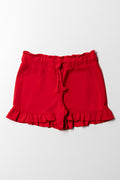 Frill Short Red