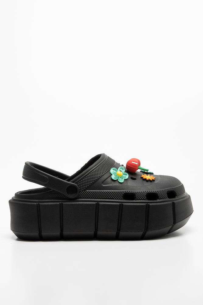 Cherry Clog Black