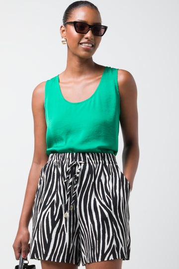 Sleeveless Top Green