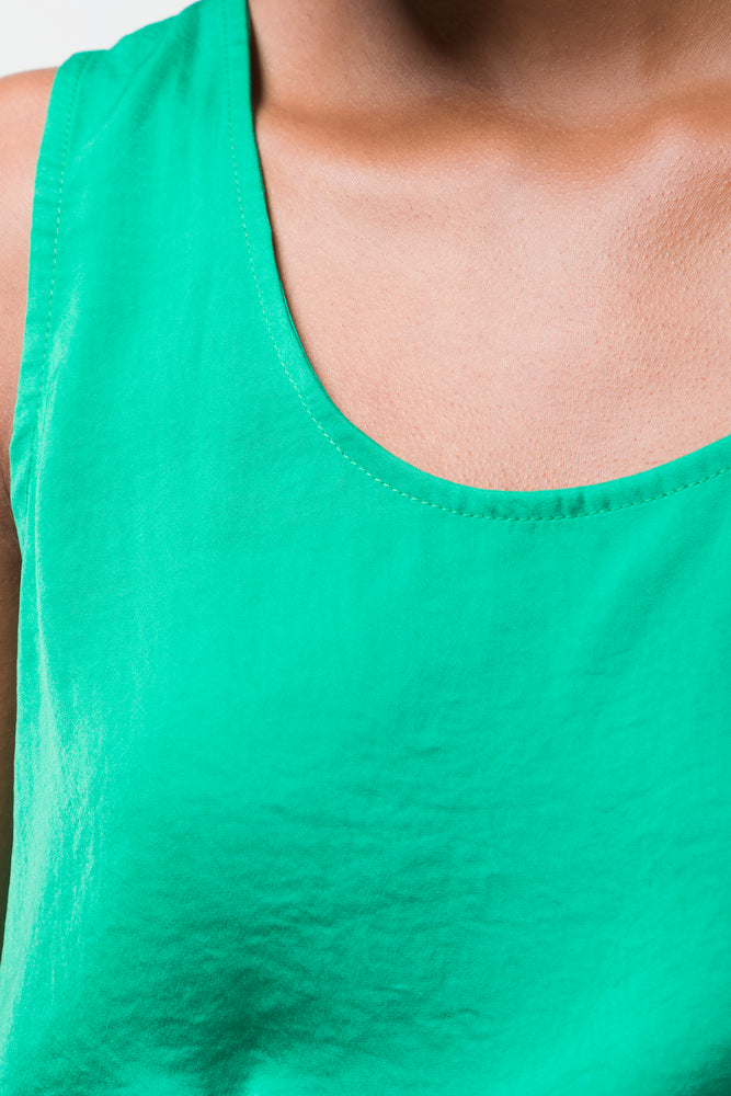 Sleeveless Top Green (3)