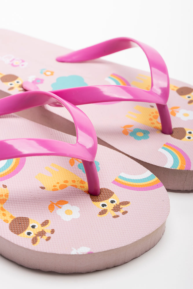 Tropical Flip Flop Pink (1)