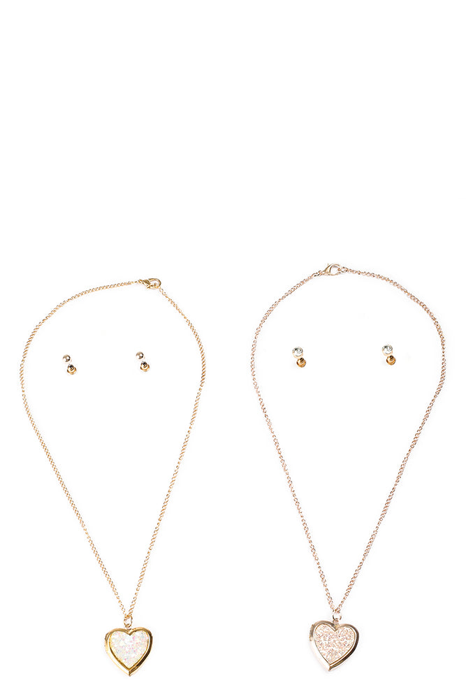 Necklace Set Peach (1)