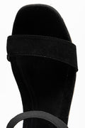 Elastic Espadrille Wedge Black (4)