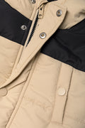 Hooded Puffer Parka Jacket Natural (1)