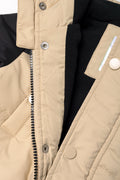 Hooded Puffer Parka Jacket Natural (2)