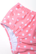 2 Pack Flower Swim Nappies Pink (1)