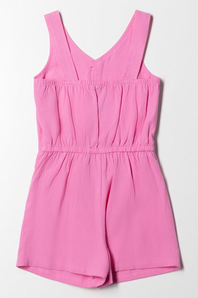 Short Jumpsuit Pink (2)