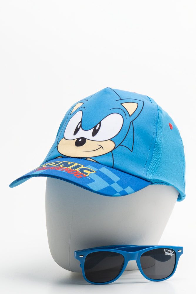 Sonic Cap And Sunglasses Set Blue