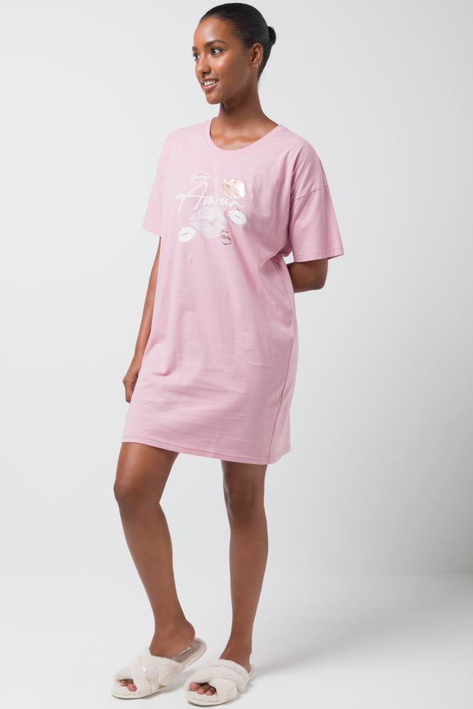 Amour Sleepshirt Pink