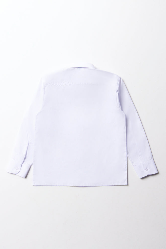 Unisex Long Sleeve Shirt White (3)