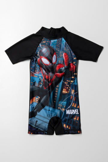 Spider-Man Swimsuit Black