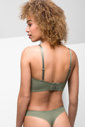 Bonded Bralette Dusty Green (2)