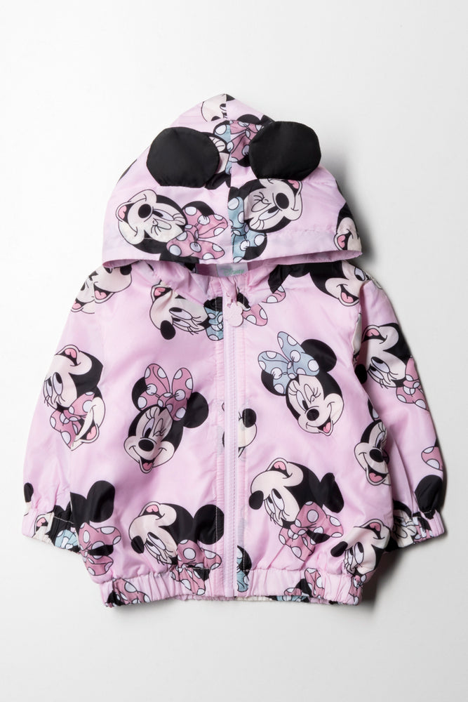 Minnie Mouse Windbreaker Jacket Pink