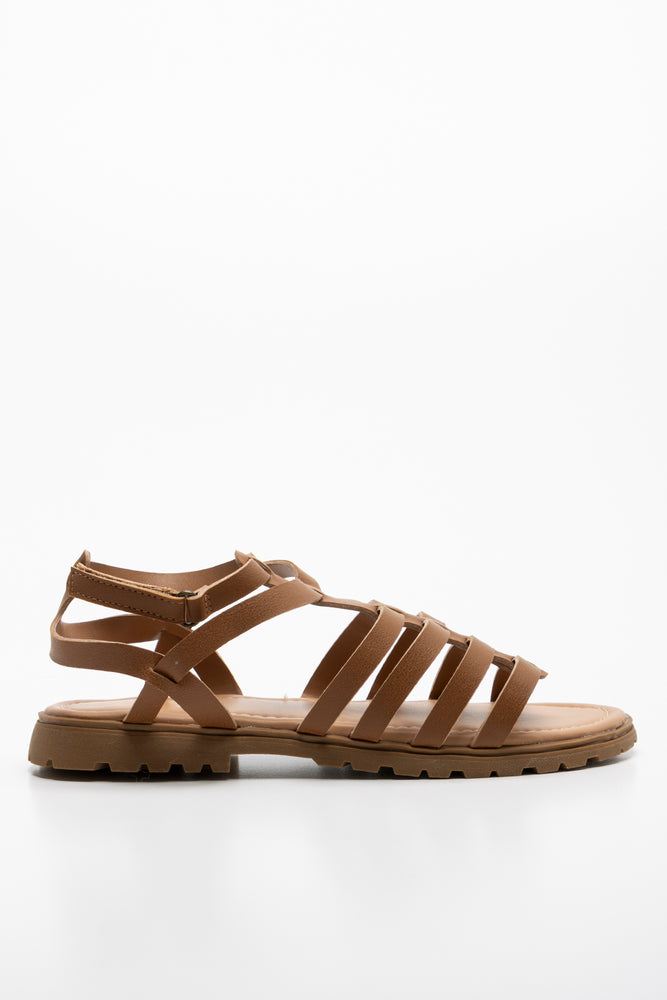 Gladiator Sandal Brown