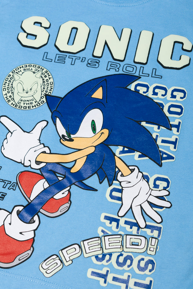 Sonic T-shirt Blue (1)