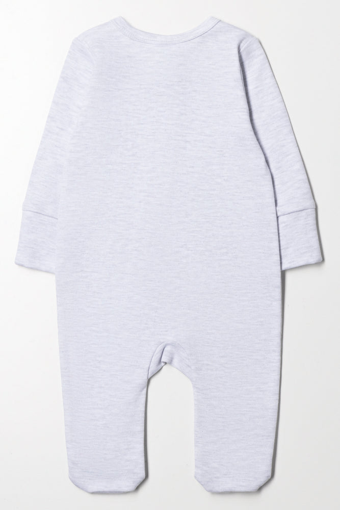 Interlock Babygrow Grey (3)