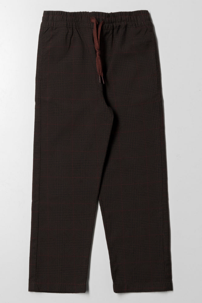 Slim Leg Pants Brown