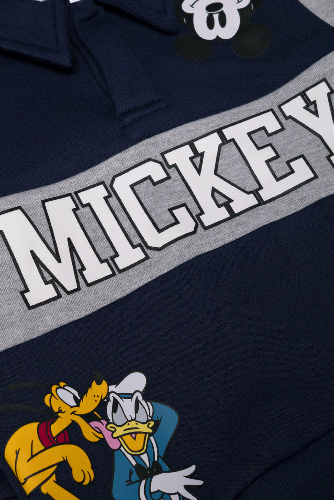 Mickey Mouse Rugby Tracktop Navy