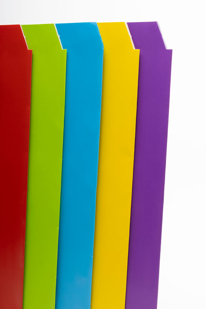 A4 Book Cover Brights 10 Pack