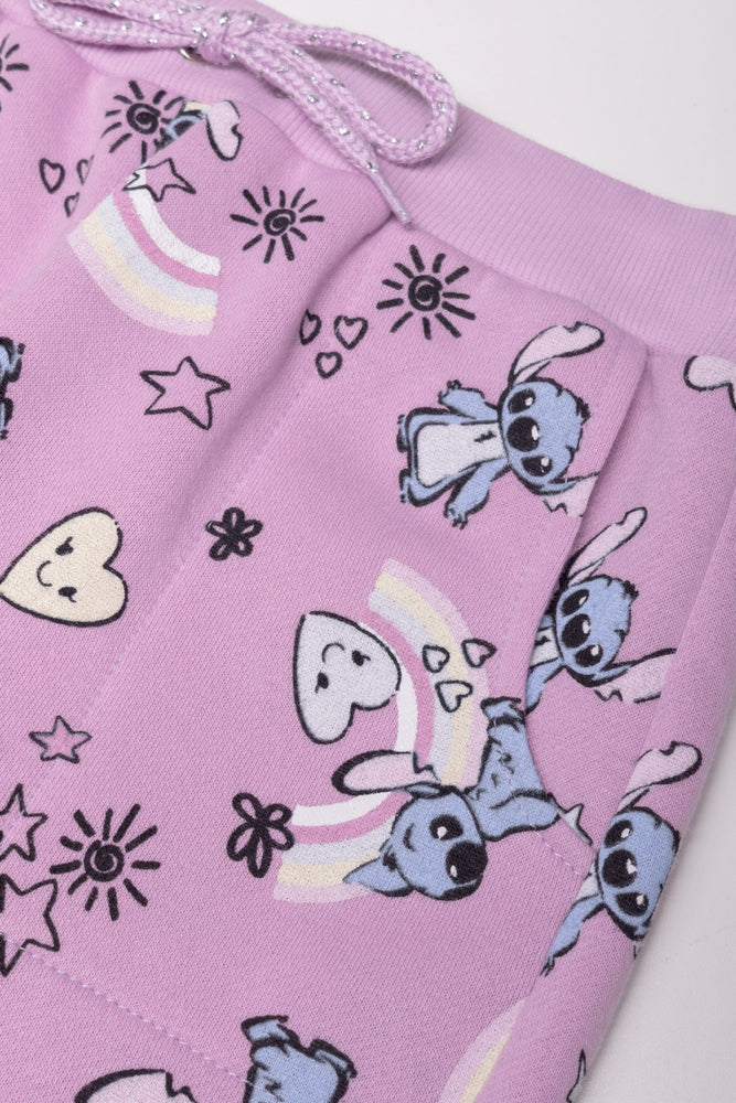 Lilo & Stitch Trackpants Lilac