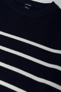 Stripe Jersey Navy (1)