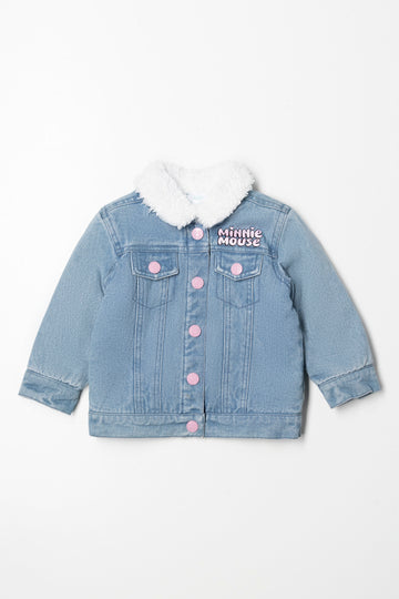 Minnie Mouse Denim Jacket Blue