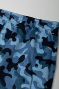 Camo Long Sleeve Pyjamas Blue (2)